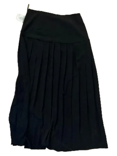 Replay Faltenrock Damen Maxirock Schwarz Gr. 44 Plissee