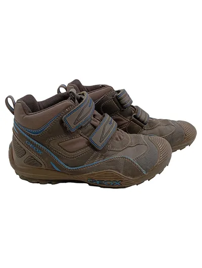 Geox Sport Tex Kinder Outdoorschuhe Winterschuhe Gr. 38 Braun Klettverschluss