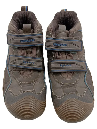 Geox Sport Tex Kinder Outdoorschuhe Winterschuhe Gr. 38 Braun Klettverschluss