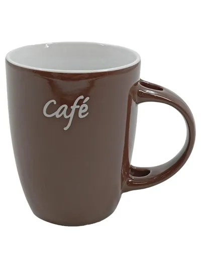 Tchibo Kaffeetasse Café Chocolat Braun Porzellan 300ml Klassisch