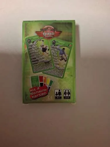 TOP ASS giga quartett Fussball Kartenspiel ASS Altenburger mit Schmink-Karten