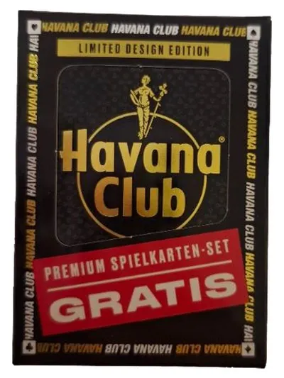 Havana Club Premium Spielkarten-Set Limited Design Edition Kartenspiel