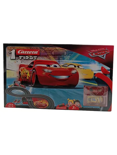 Carrera 1. First Disney Pixar Cars Autorennbahn Lightning McQueen Cruz Ramirez