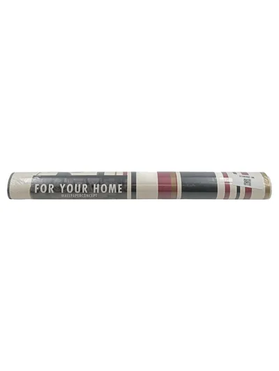 Wandtapete FOR YOUR HOME Streifen Modern Mehrfarbig 10m x 53cm Rolle