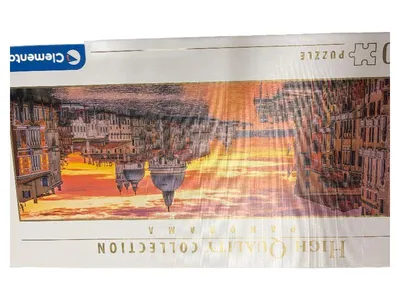 Clementoni Puzzle 1000 Teile Venedig Sonnenuntergang Panorama Canal Grande