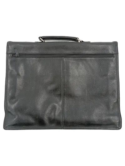 Picard Aktentasche Leder Schwarz Business Herren Schloss 41cm