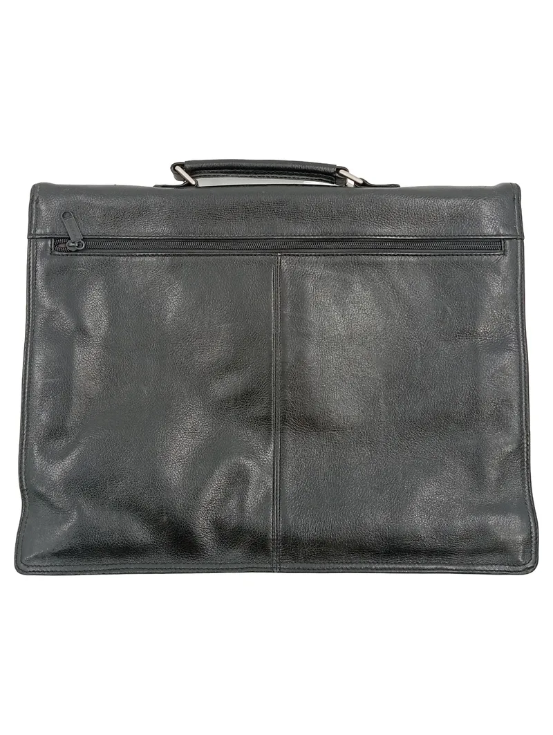 Picard Aktentasche Leder Schwarz Business Herren Schloss 41cm 2