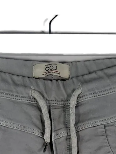 C.O.J Damen Jogginghose Drop Crotch Haremshose Grau Gr. XL Vintage