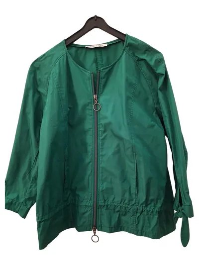 Betty Barclay Leichte Jacke Damen Gr. 38 Grün Reißverschluss Casual