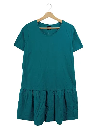 Urban Classics Freizeitkleid Damen Petrol Gr. 38, M Casual