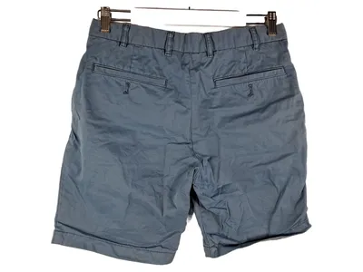UNIQLO Herren Chino Shorts Kurze Hose Blau Gr. S W27 Baumwolle