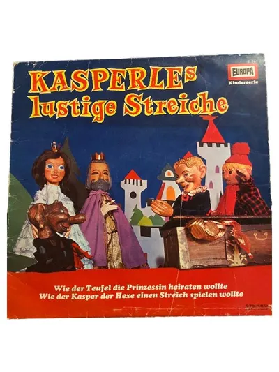 Kasperles lustige Streiche EUROPA Kinderserie Vinyl LP Hörspiel