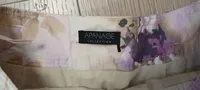 Apanage Damen Faltenrock Midirock Lila Blumenmuster Gr. 36 S Romantisch 3