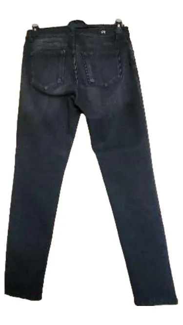 LTB Nicole Jeans Damen Straight Leg Grau Used Look W33/L30