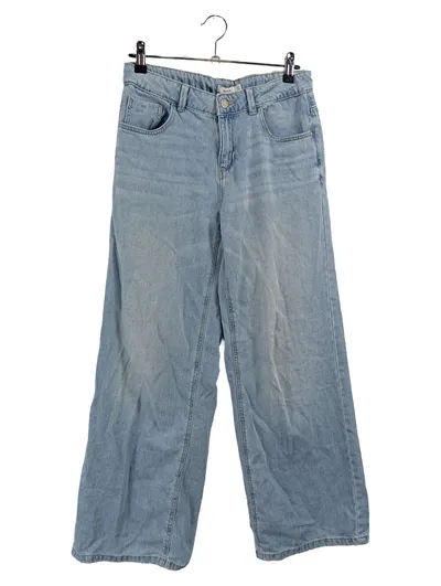 NAME IT Jeans Hose Mädchen Wide Fit Blau Gr. 164