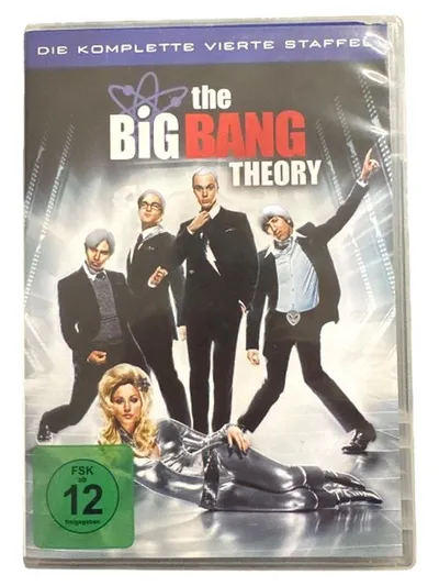 The Big Bang Theory Staffel 4 DVD Jim Parsons Komplette Vierte Staffel