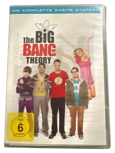 The Big Bang Theory Staffel 2 DVD Serie Jim Parsons Kaley Cuoco FSK 6