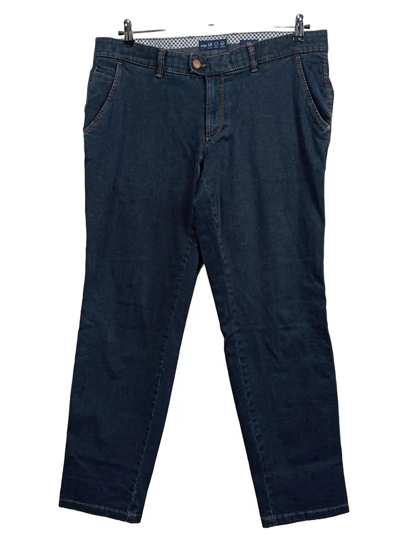Eurex by Brax Herren Jeans Regular Fit W27 Dunkelblau Flex 1