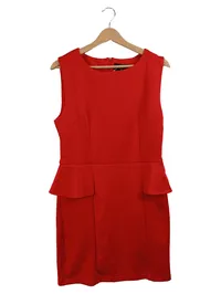 AX Paris Damen Cocktailkleid Midikleid Rot Gr. 40 Bleistiftkleid Elegant 1