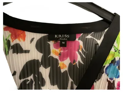 KRISS Damen Bluse floral Mehrfarbig Gr. 38;M