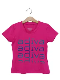 Energetics Mädchen Sport T-Shirt Gr. 116 Pink Dry-Plus Kurzarm 1