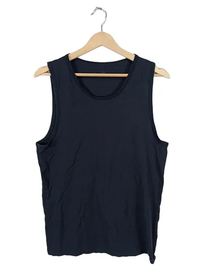 Mey Herren Unterhemd Top Schwarz Gr. XL Basic Ärmellos