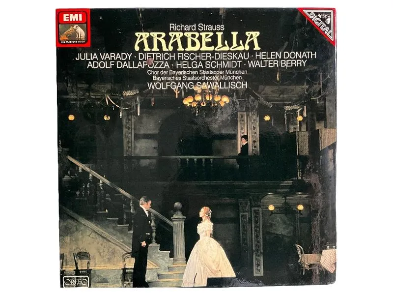 Richard Strauss Arabella Vinyl LP EMI Digital Sawallisch Fischer-Dieskau 1