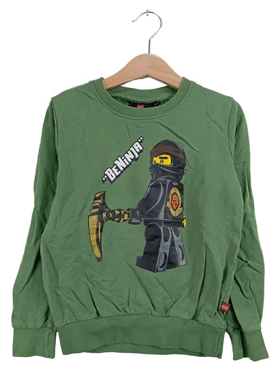 LEGO Ninjago Sweatshirt Pullover BeNinja Kinder Grün Gr. 116