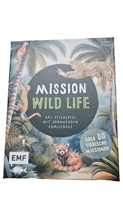Mission Wild Life Kartenspiel Stefan Freund EMF Stichspiel 80 Missionen