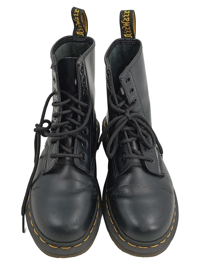 Dr. Martens 1460 Stiefel Damen Schwarz Gr. 36 Leder Klassisch Boots 2