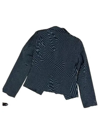 Chilli Damen Blazer Schwarz Gestreift Gr. 38 M Business