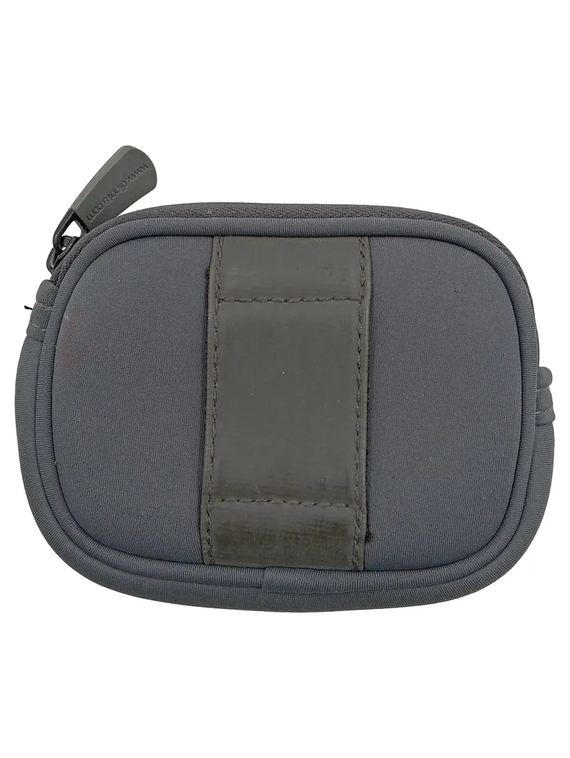 DICOTA Medientasche Grau Polyester 14x11cm Kameratasche Etui 2