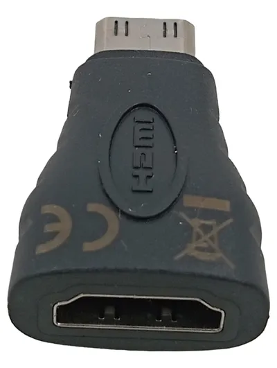 Hama Mini HDMI Adapter auf HDMI Buchse 4K 60Hz Ultra HD Video Adapter