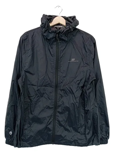 2117 of Sweden Herren Outdoorjacke Windbreaker Gr. M Schwarz Kapuze