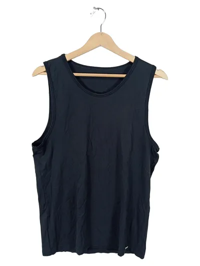Mey Unterhemd Herren XL Schwarz Tank Top Muskelshirt Basic Polyamid