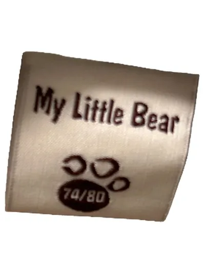 My Little Bear Baby Schlafsack Waschbär Blau Gr. 74x80