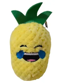 Flo's Toys Kuscheltier Ananas Emoji Gelb 17 cm 1