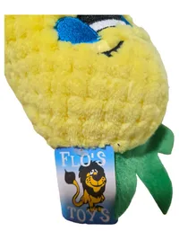 Flo's Toys Kuscheltier Ananas Emoji Gelb 17 cm 2