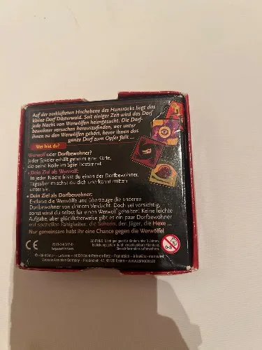 Asmodee Die Werwölfe von Düsterwald Kartenspiel Gesellschaftsspiel Partyspiel