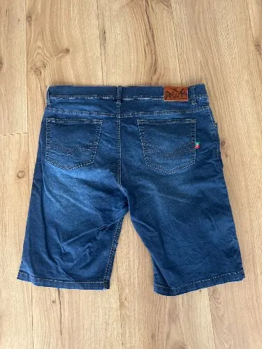 Walbusch Jeans Shorts Herren Gr. 54 W38 Blau Casual