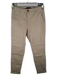 Dockers Herren Chino Stoffhose W27 Beige Hemp Baumwolle Slim Fit 1