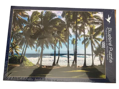 Bluebird Puzzle 1000 Teile Plage et Palmiers La Réunion France Strand Palmen