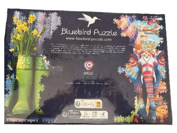 Bluebird Puzzle 1000 Teile Plage et Palmiers La Réunion France Strand Palmen 2