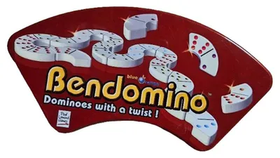 Bendomino Domino Spiel Blue Orange Games Dominoes with a Twist