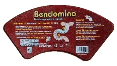 Bendomino Domino Spiel Blue Orange Games Dominoes with a Twist