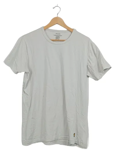 Lyle & Scott Herren T-Shirt Basic Grau Gr. 50 L Kurzarm
