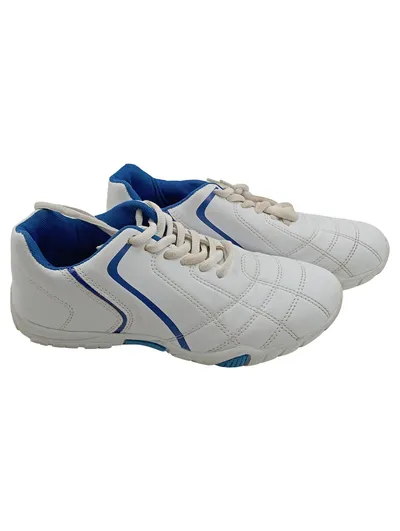 Tissaia Basics Fußballschuhe Kinder Weiß Gr. 36 Sportlich