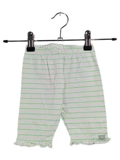 LIEGELIND Baby Mädchen Hose Ringelmuster Weiß Gestreift Gr. 74
