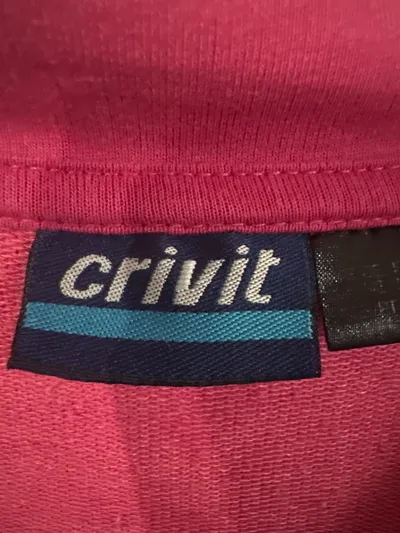 Crivit Damen Trainingsjacke Reißverschluss Pink Gr. M Sportjacke