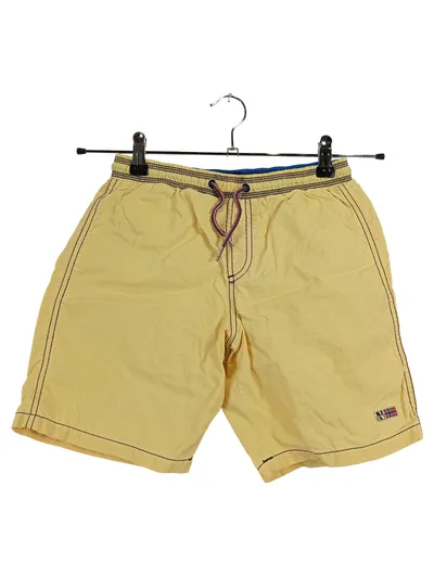 Napapijri Badeshorts Kinder Gr. 152 Gelb Schwimmhose Jungen